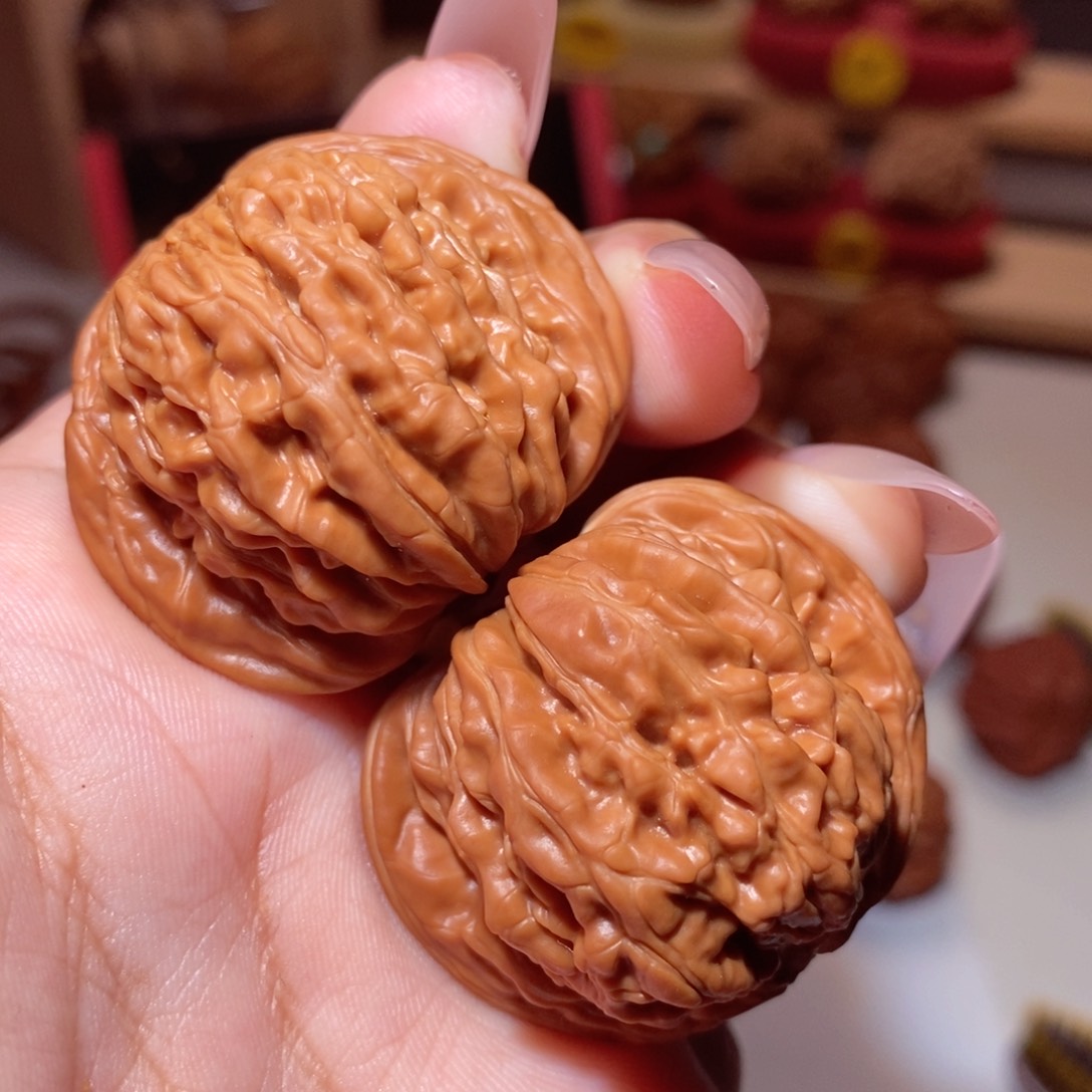 文玩核桃把件39尺全品汉高楼