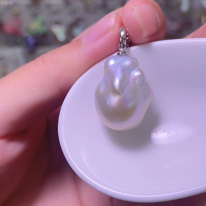 颈饰合金淡水珍珠36