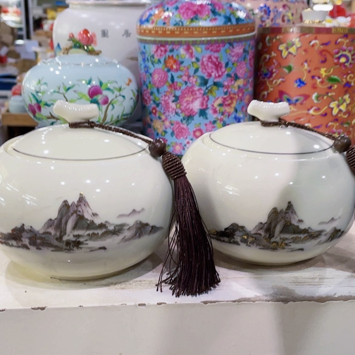 【闪购商品】罐陶瓷茶叶罐密封罐