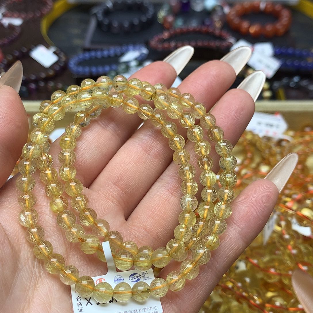 水晶手串未镶嵌手链