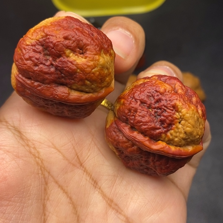 吊坠文玩核桃34尺肌肉蛙