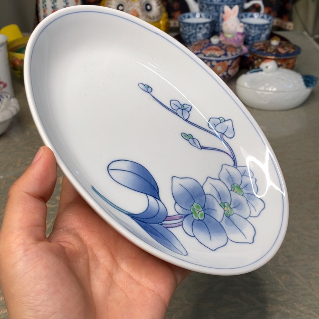 碟19 厘米 小杨瓷器陶瓷陶瓷