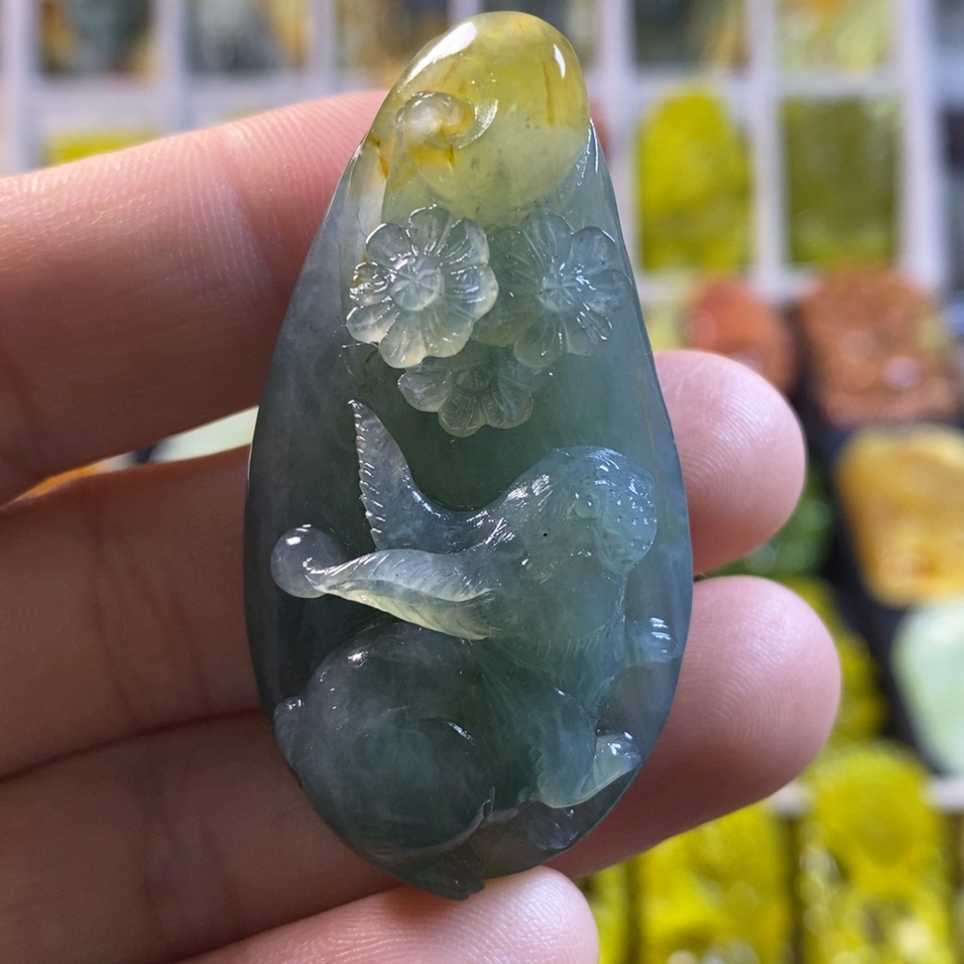 合金蛇纹石玉颈饰