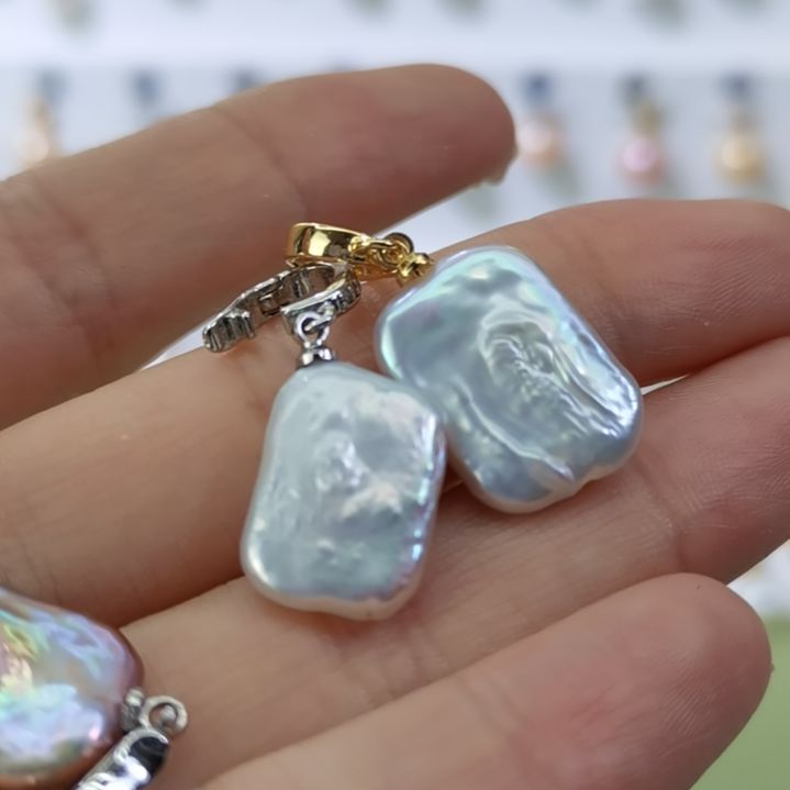 淡水珍珠颈饰合金