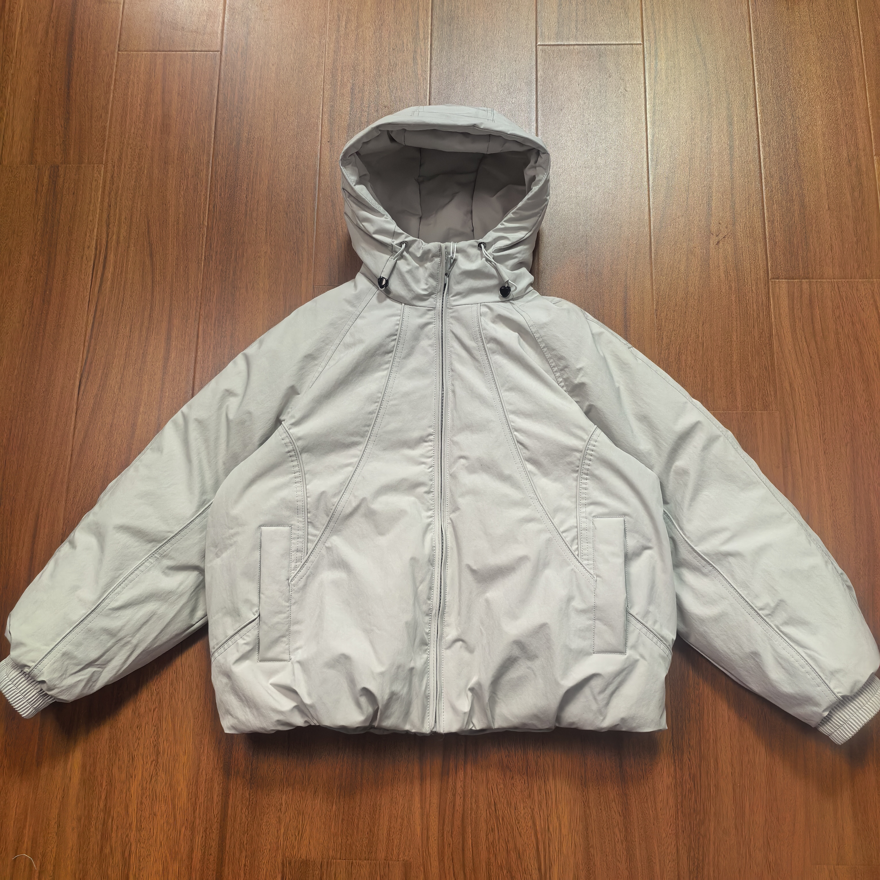 加棉加厚剪裁拼接面包棉服【829】