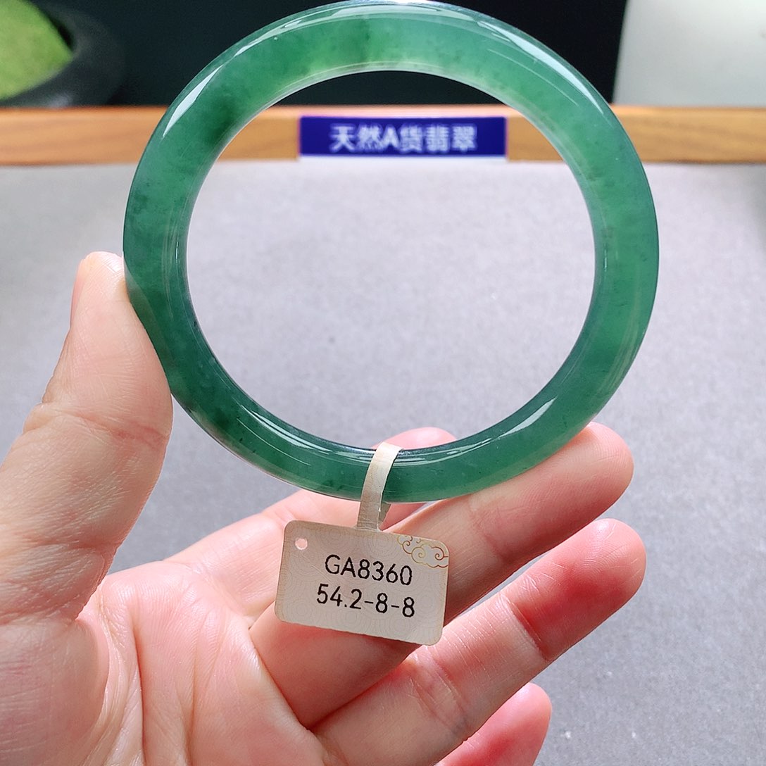 未镶嵌手镯翡翠春***律天然翡翠手镯a货