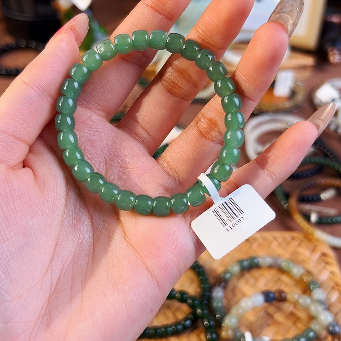 和田玉未镶嵌手串