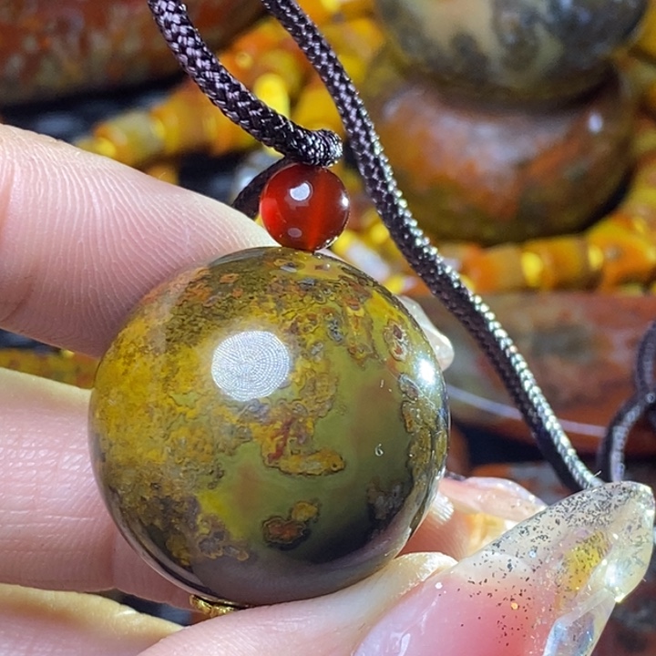 玛瑙/玉髓颈饰未镶嵌喜*