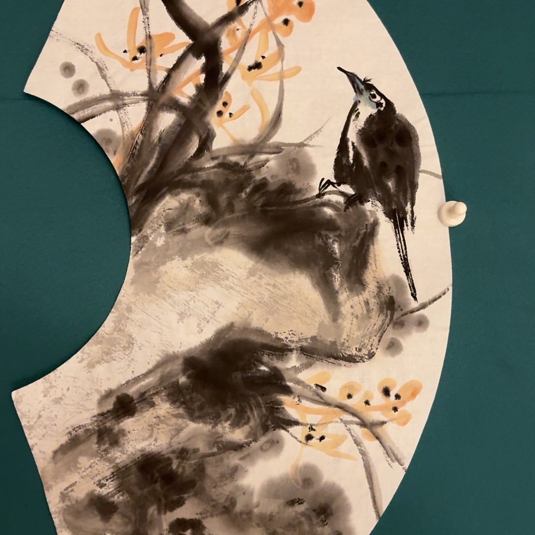 国画董老师作品画作