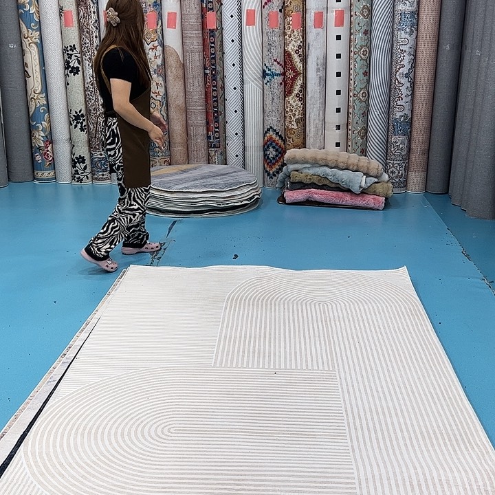 混纺160×230误差正负1-3厘米精编细砂棉布底仿羊绒微瑕