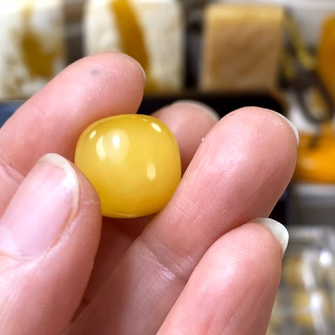 裸石琥珀未镶嵌春****四14老型