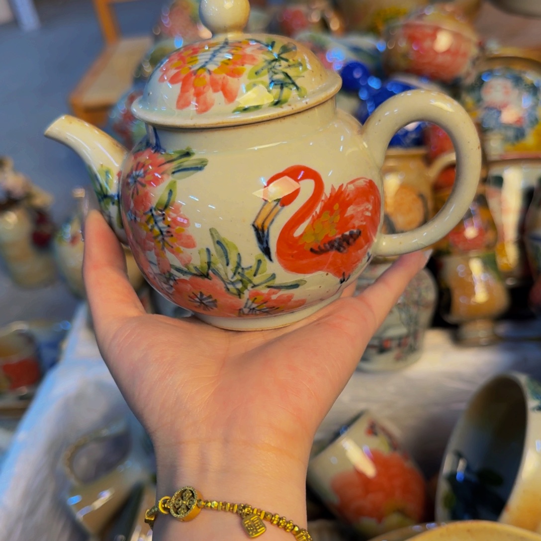 瓷片景德镇陶瓷手工手绘