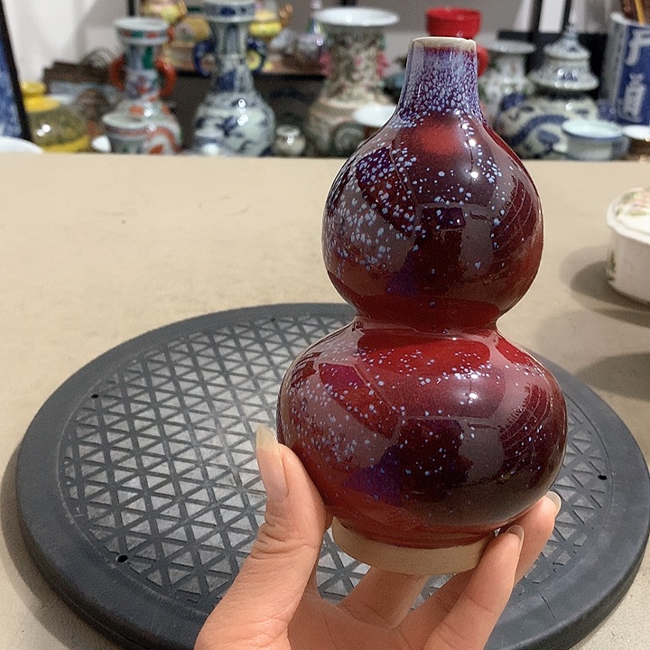 陶摆件博古架陶瓷摆件