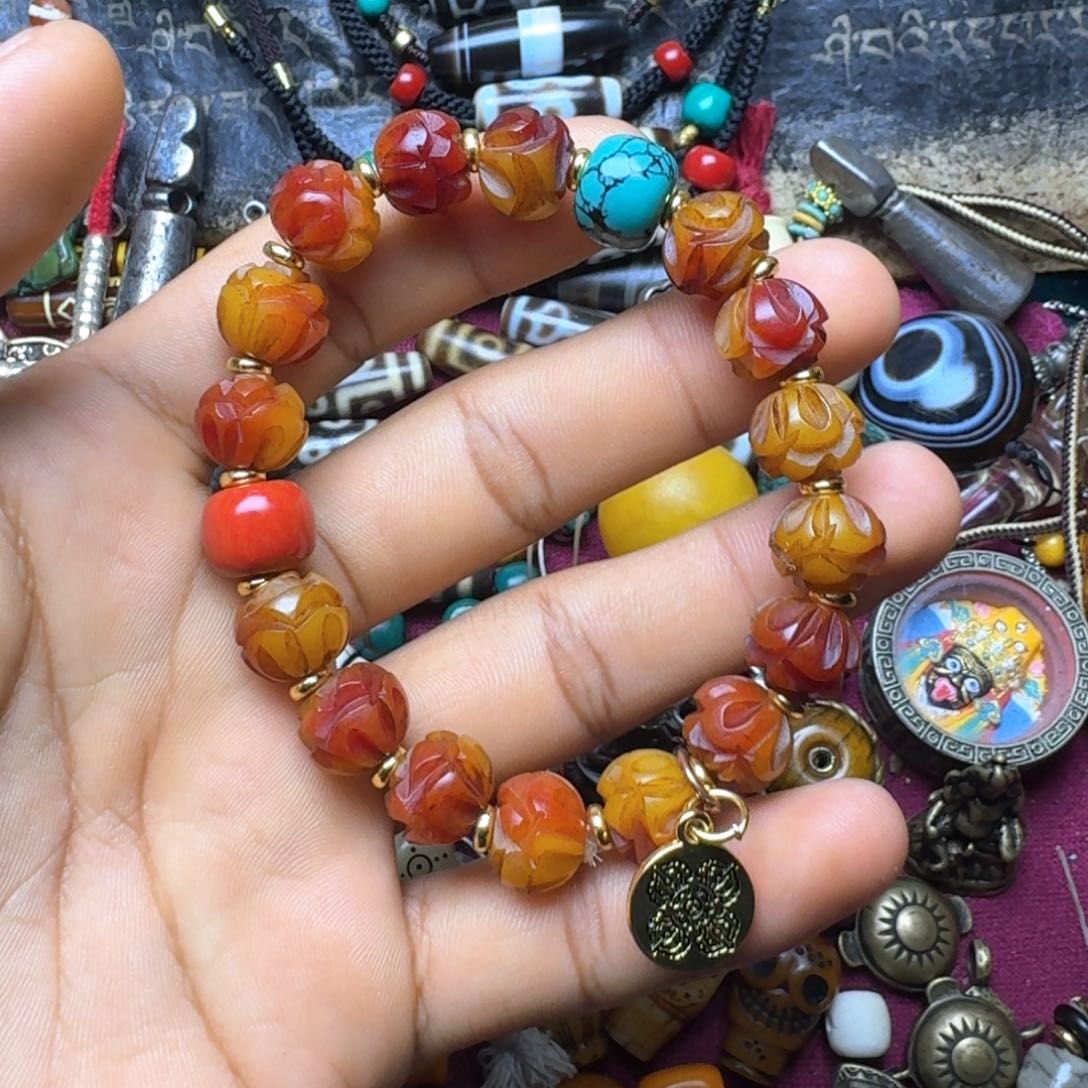 金刚菩提手串驼骨36