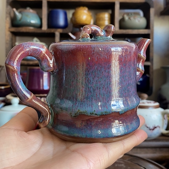 中国神后钧瓷茶具