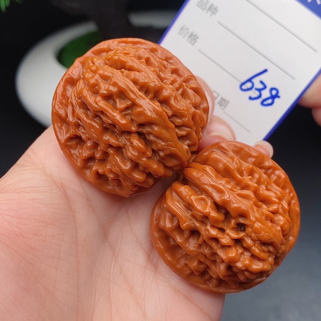 把件文玩核桃42四座楼狮子头638