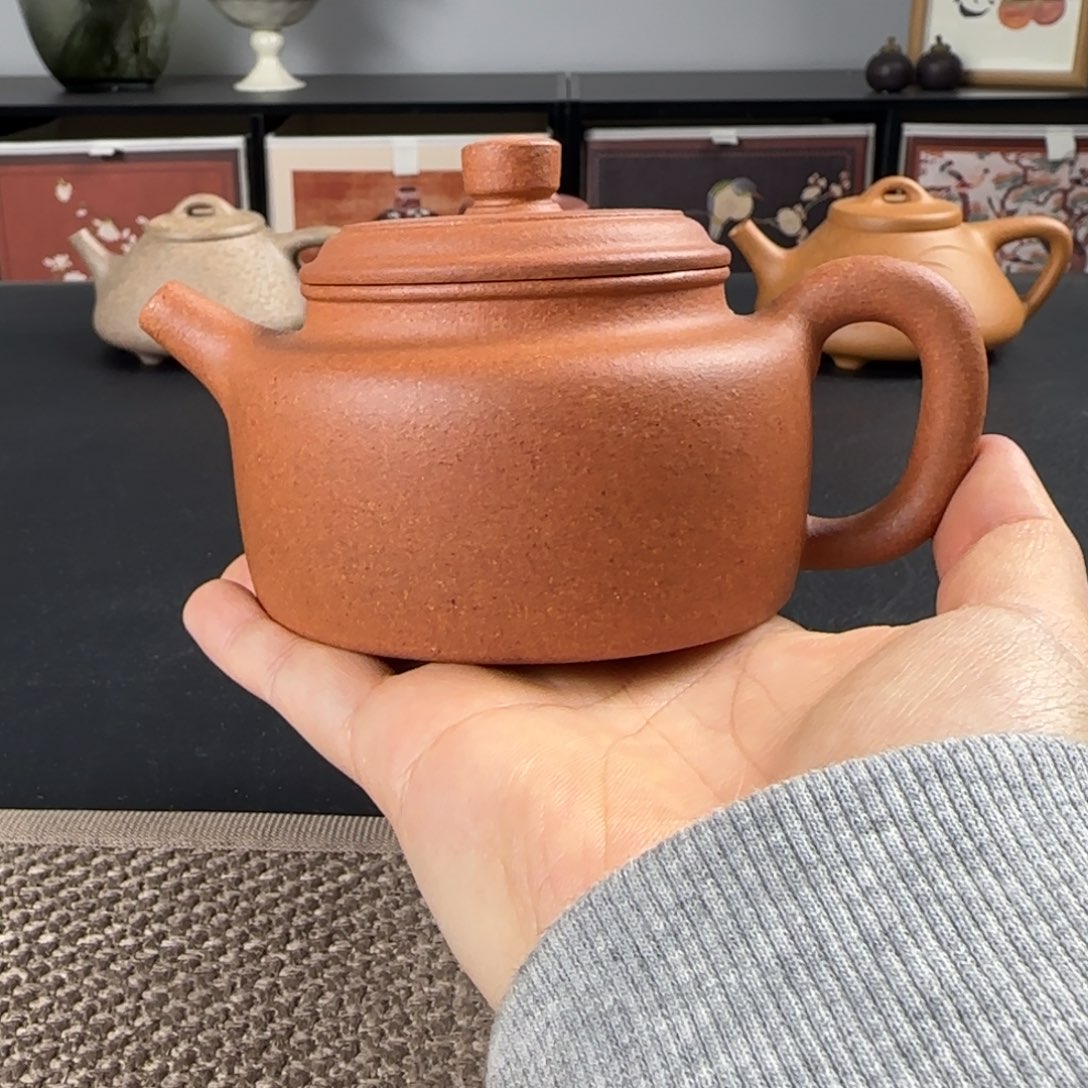 茶壶紫砂微瑕德钟