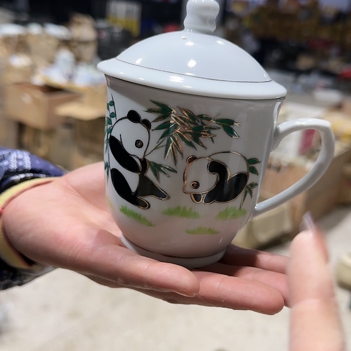 摆件微瑕景德镇陶瓷艺术品