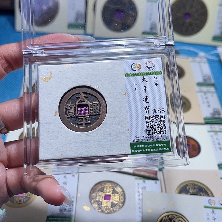 铜福宝太平通宝0167