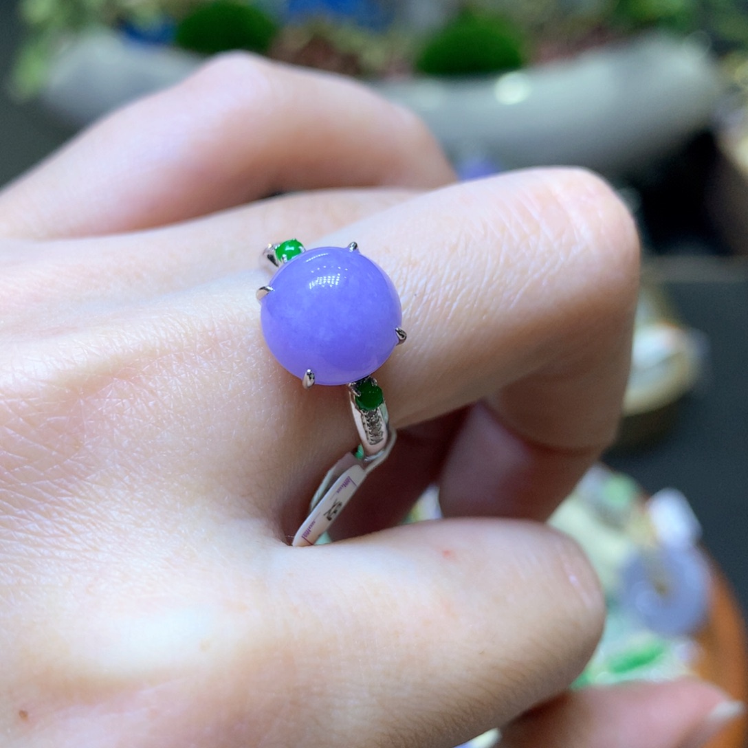 【闪购商品】翡翠颈饰18K金镶嵌翡翠吊坠项链