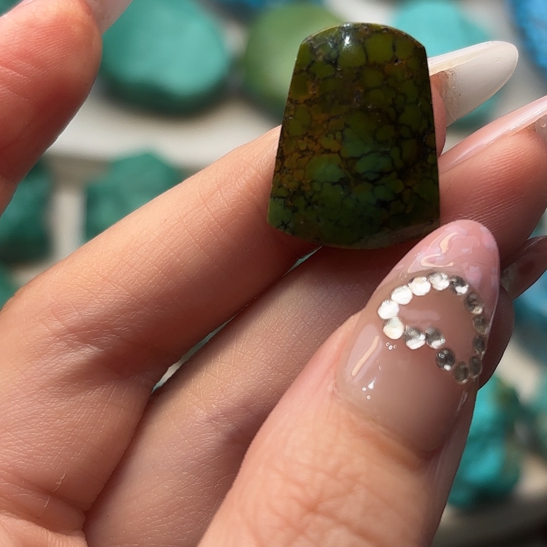 绿松石未镶嵌绿松石老型