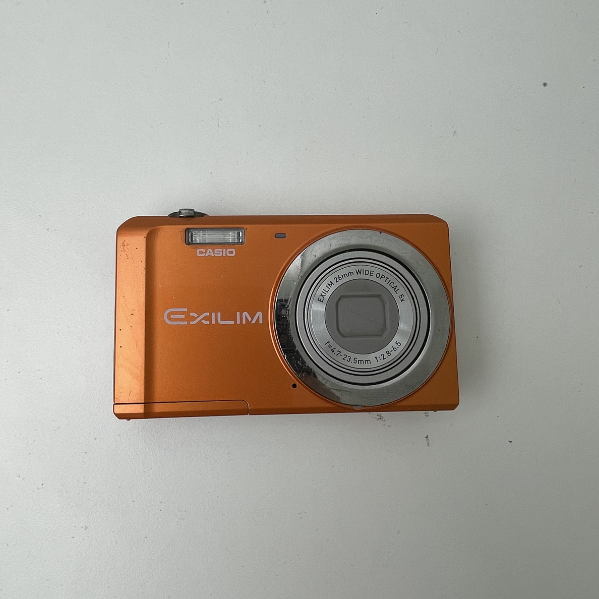 95新 Casio/卡西欧 zs5自带美颜磨皮1400w像素5倍数码相机ccd