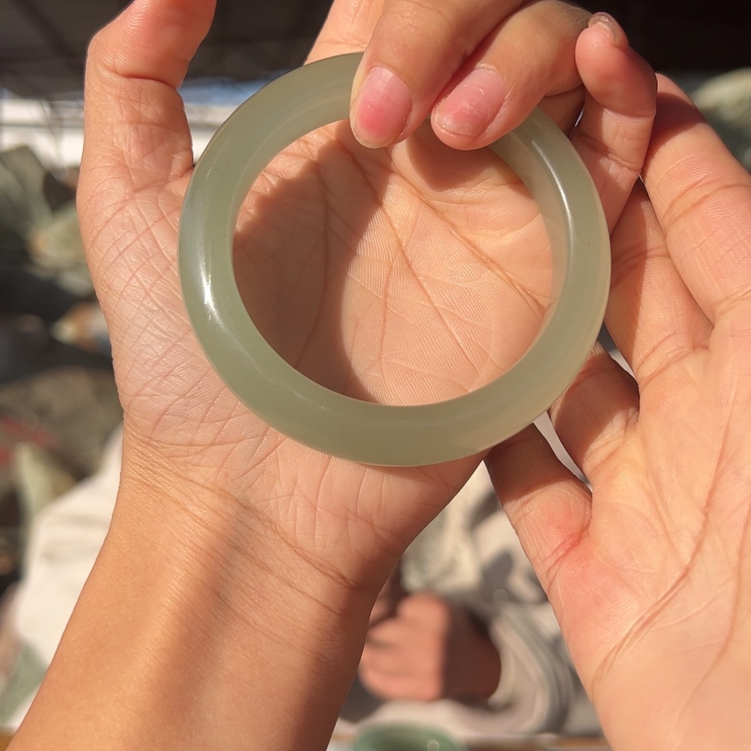 绿东陵冰晴水手镯