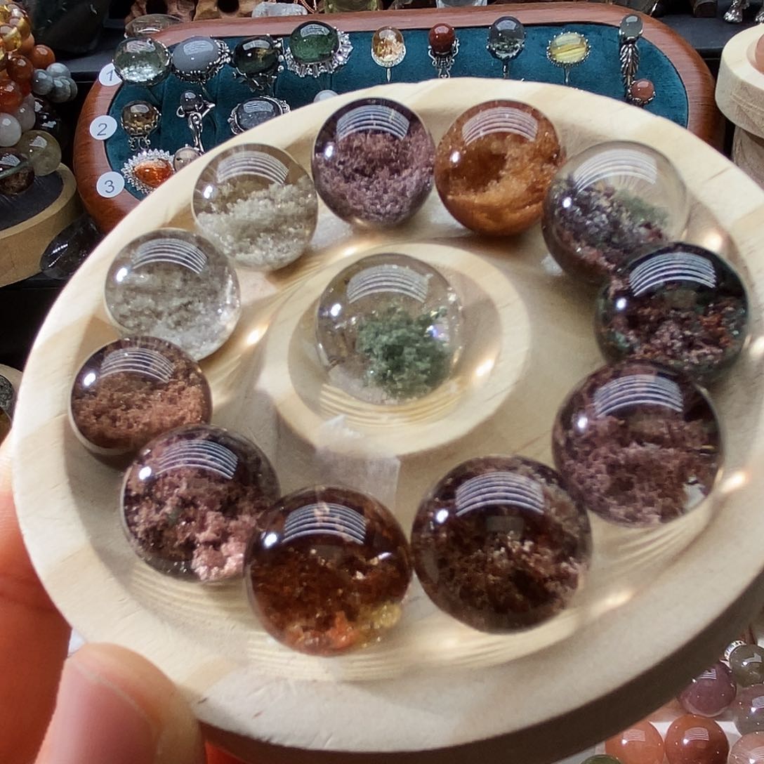 水晶珠宝半成品未镶嵌