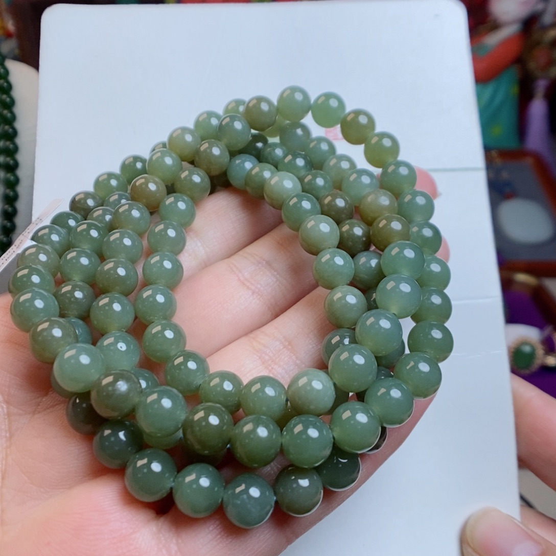 和田玉手链未镶嵌