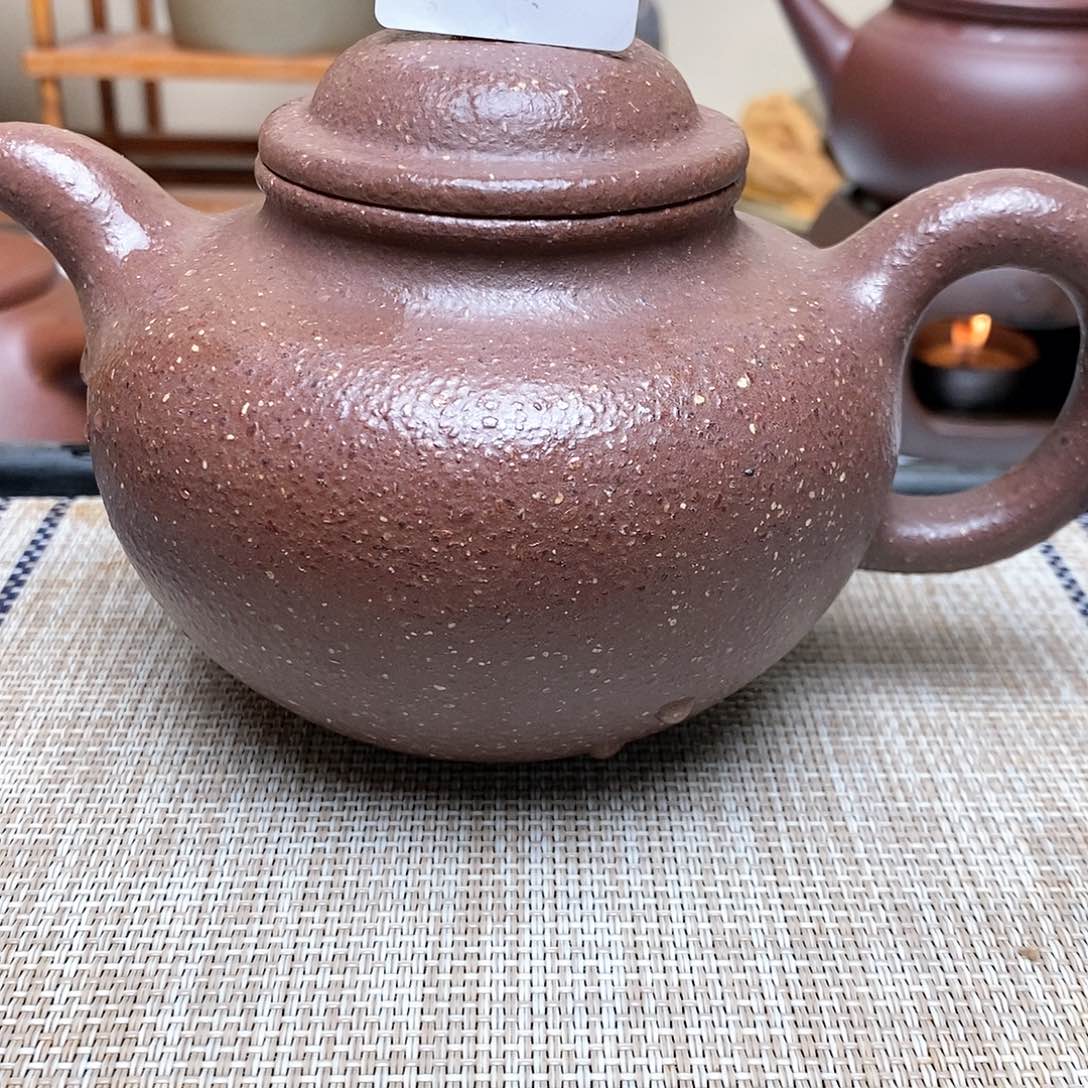 紫砂茶壶360毫升零添加天青