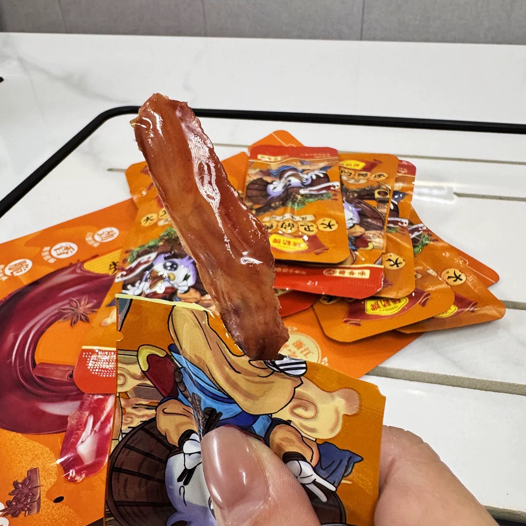 藤桥牌鸭舌酱香味香辣味9小包每袋温州特产小吃办公室零食
