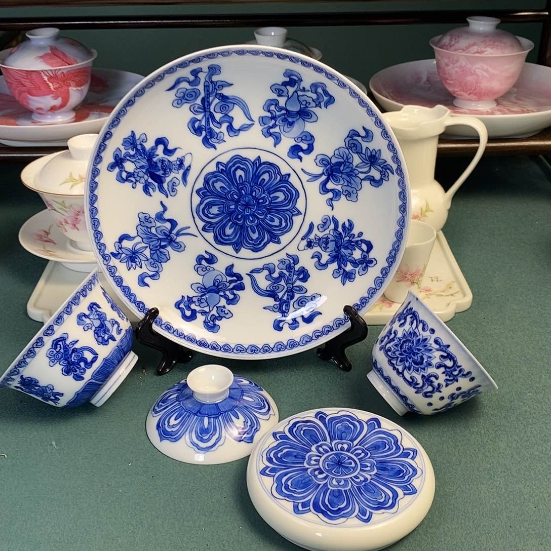 手绘四件套不带盒