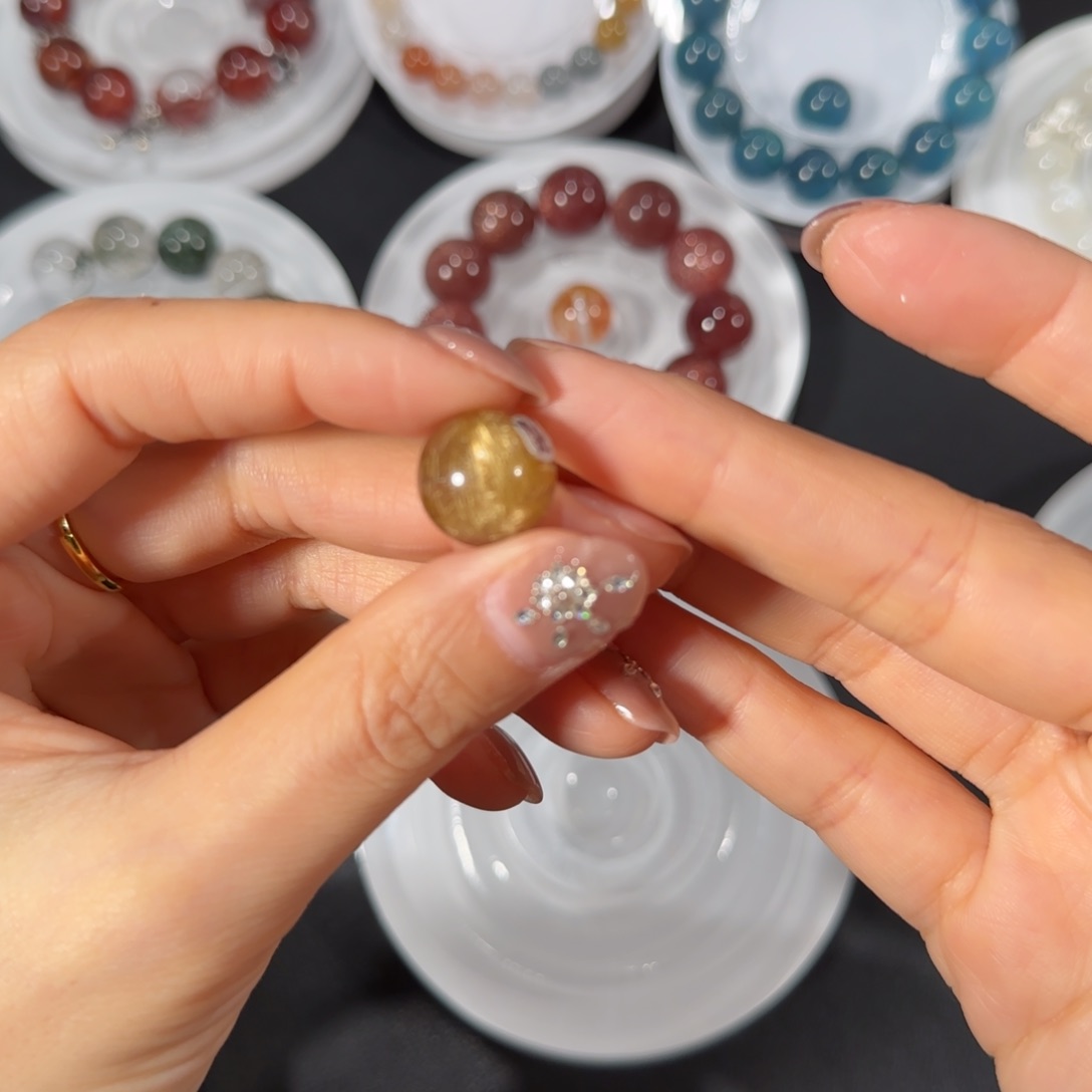 水晶直播间水晶DIY银S925镶嵌一***团