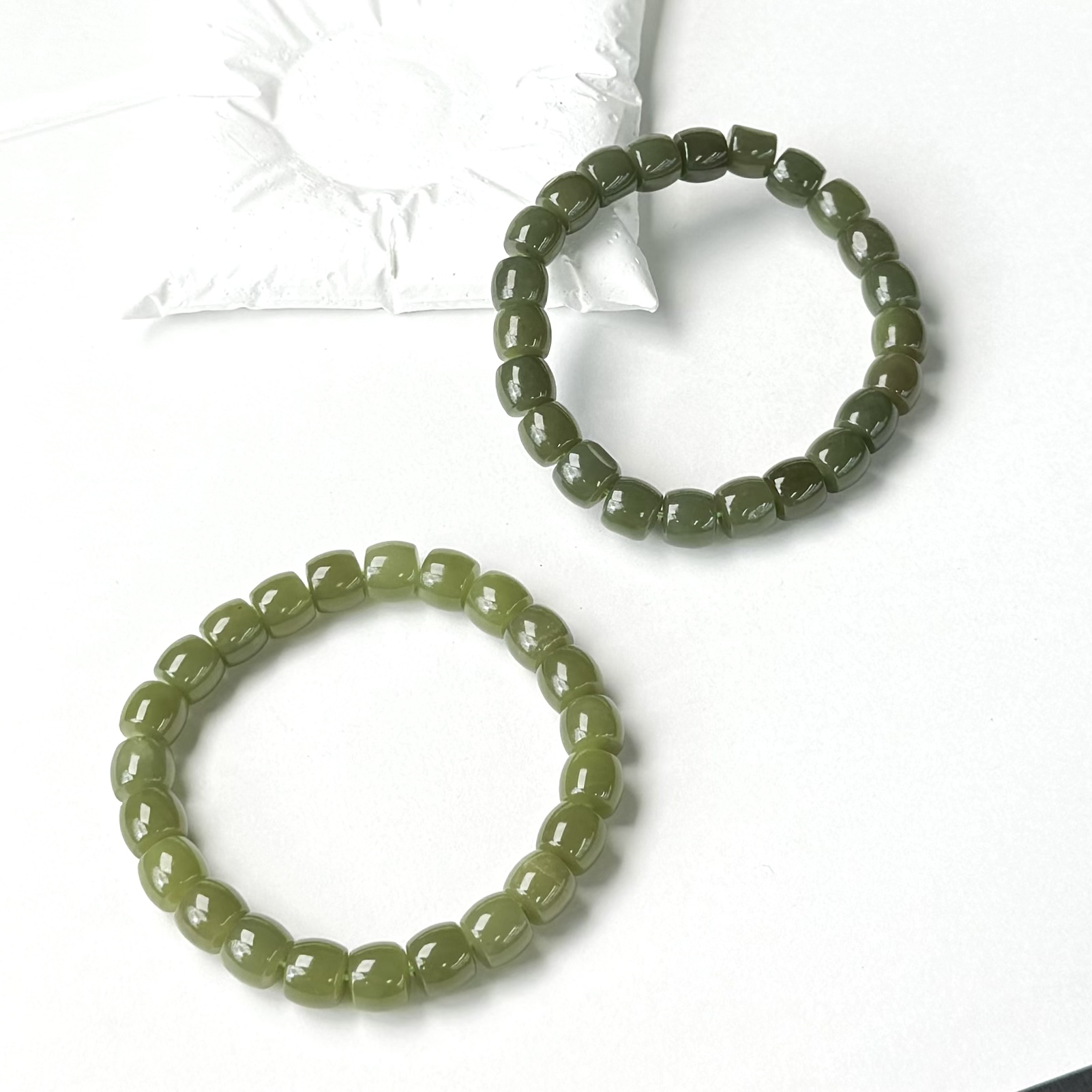 和田玉黄口直切手串多样性发其一