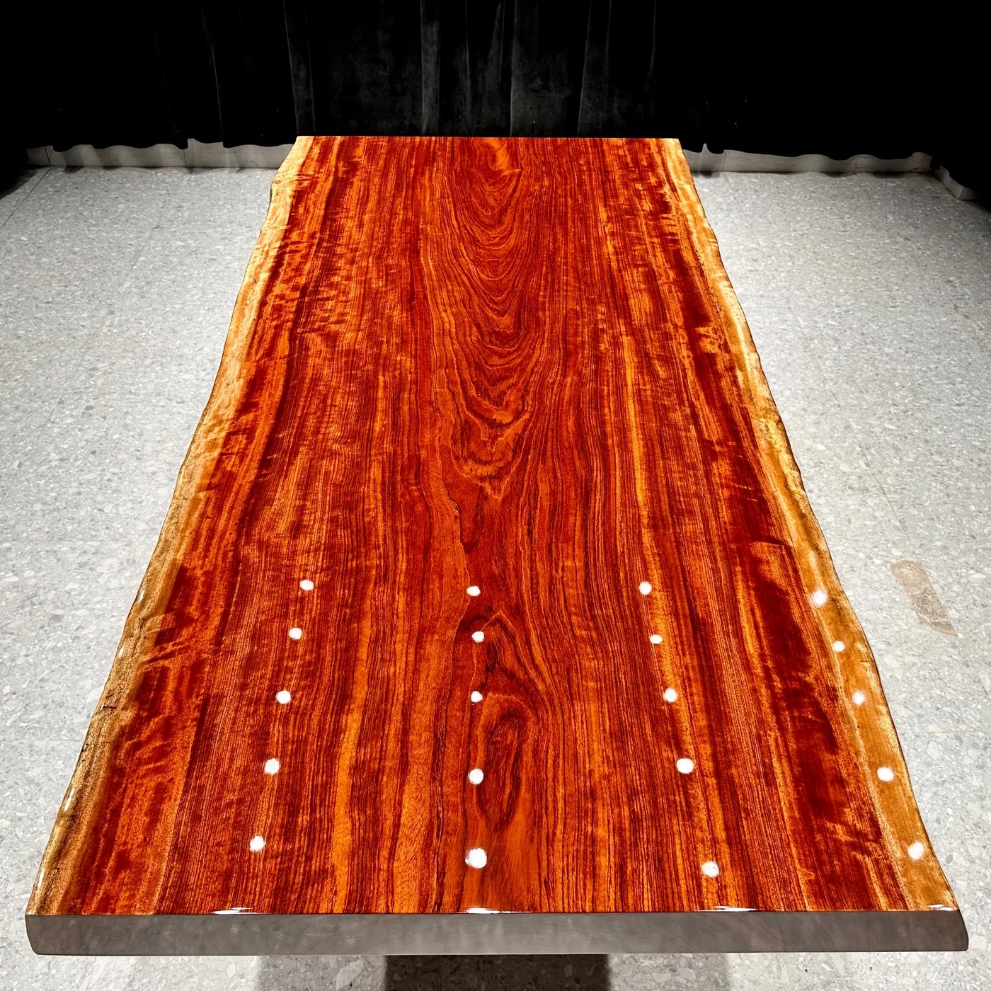 巴花大板 自然边 220*101.5*9.5