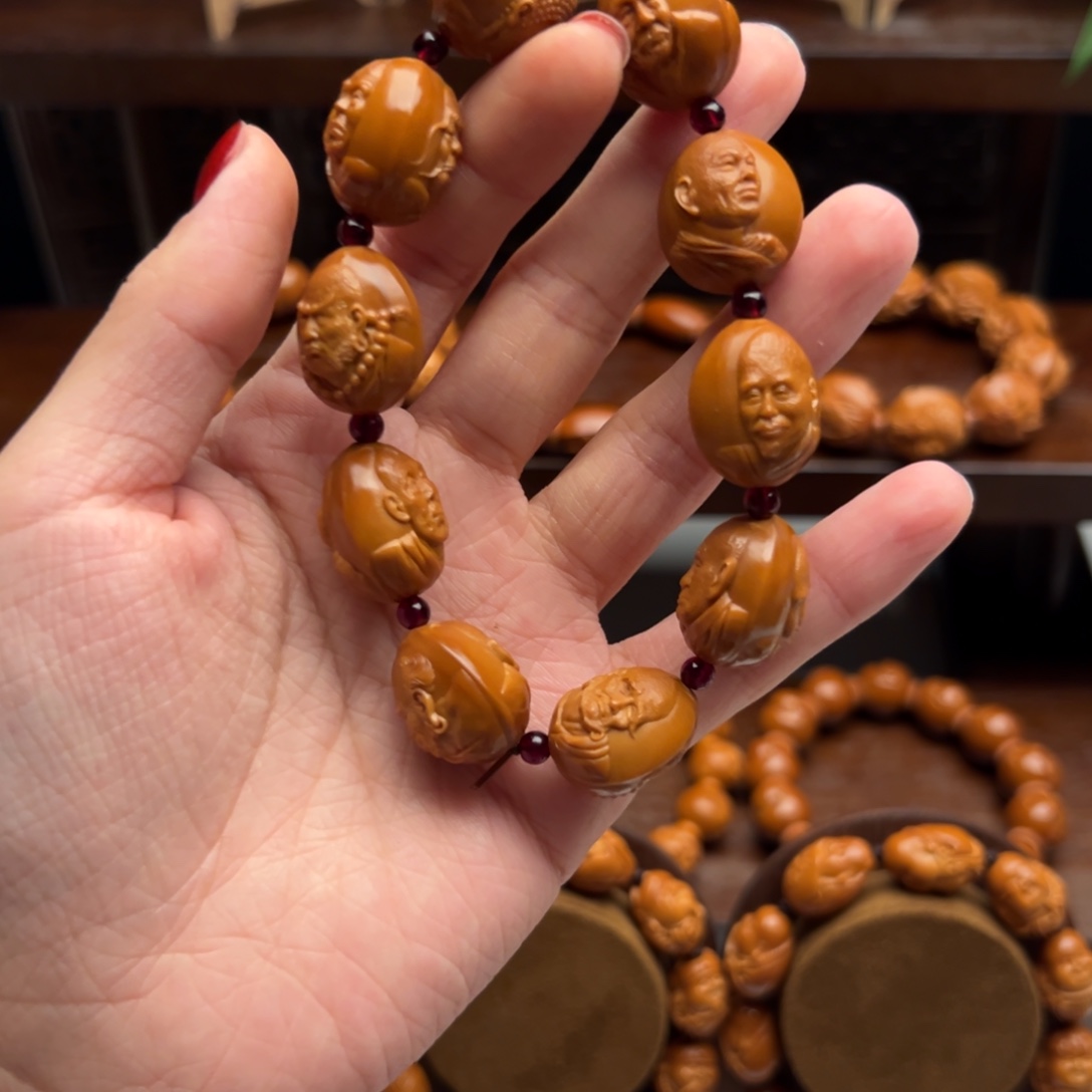 橄榄核手串/手链罗汉