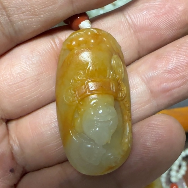 和田玉挂件未镶嵌═**乂