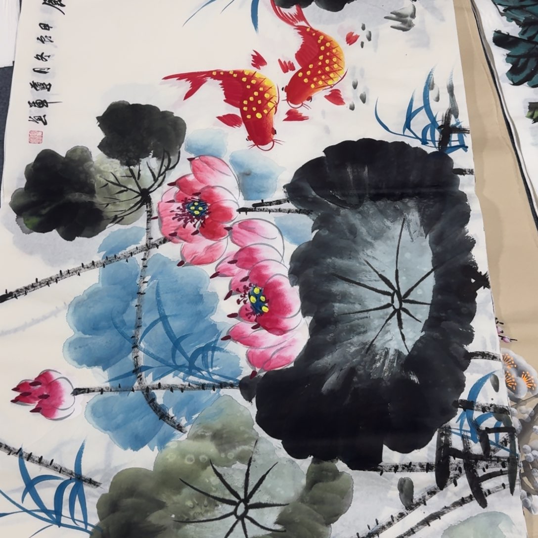 国画晓彤美术馆直播间