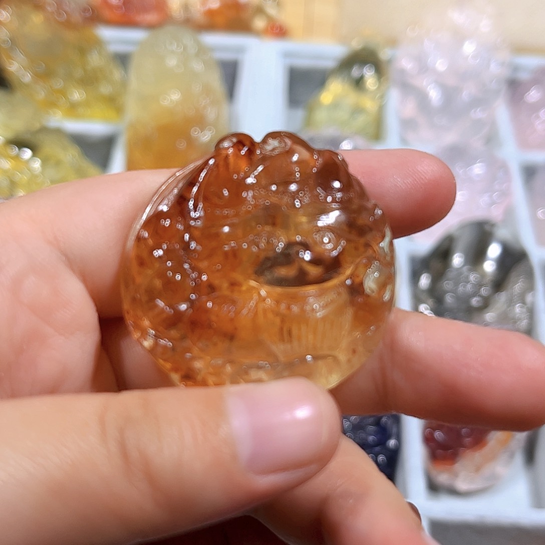 水晶吊坠(不含链)未镶嵌