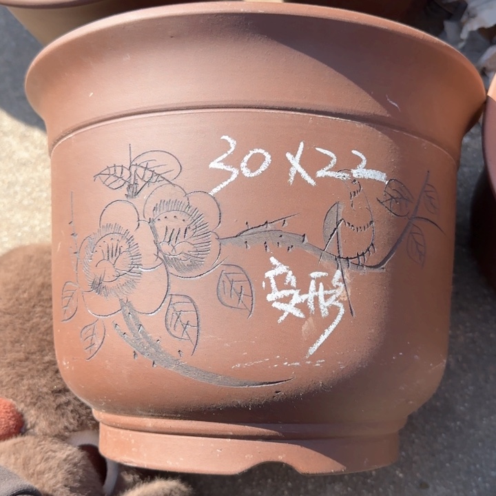 紫砂花盆特价清仓