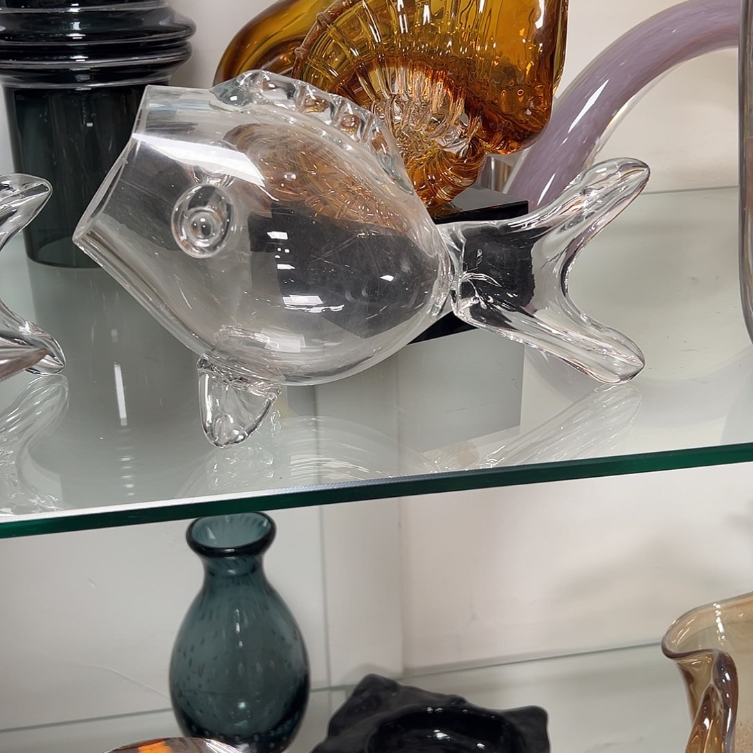 琉璃长25透明琉璃花器