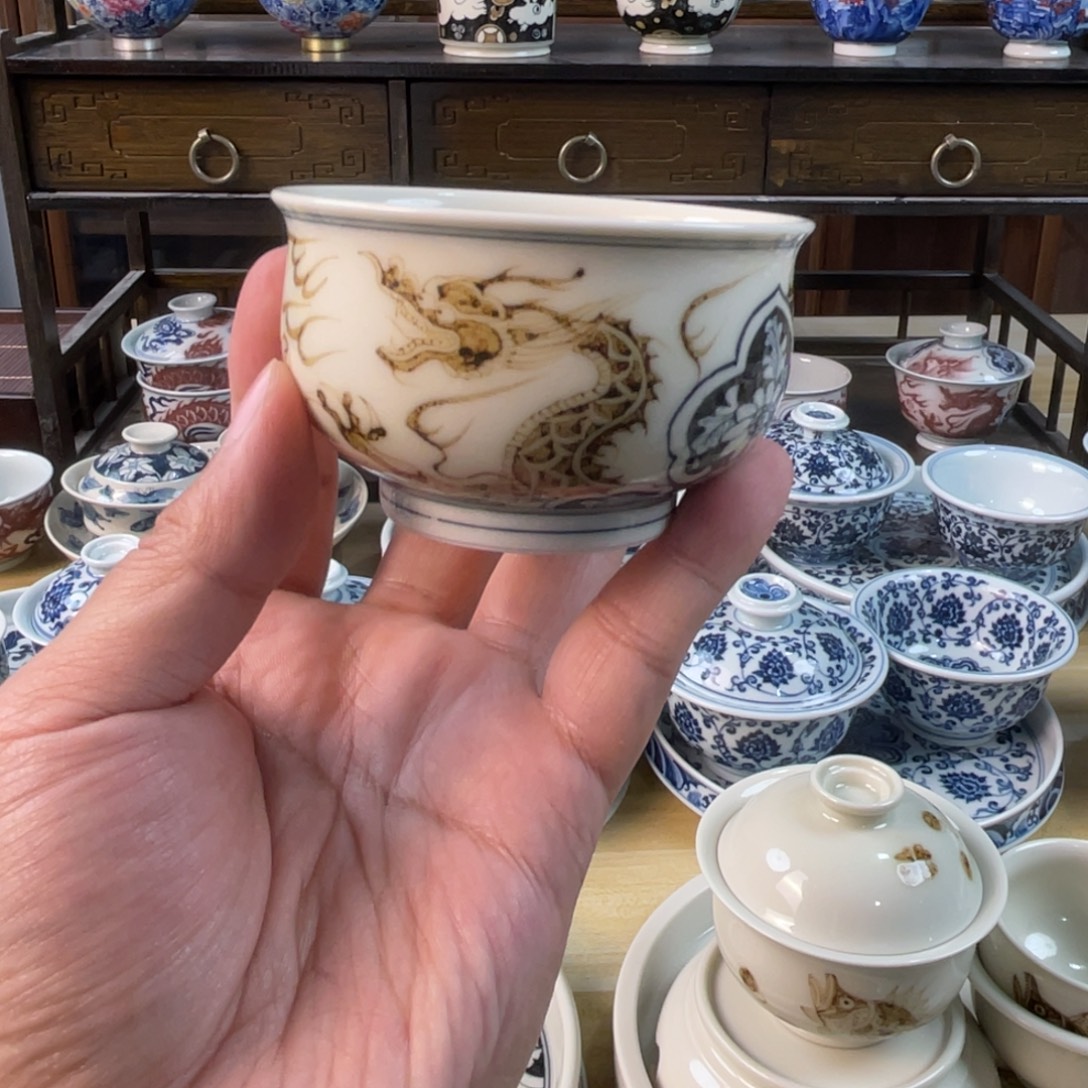 景德镇手工手绘茶具