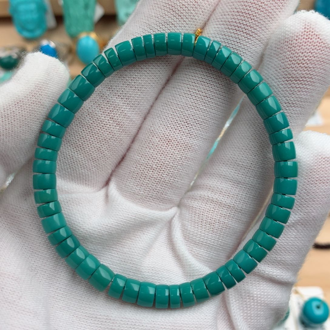 绿松石配饰未镶嵌5.4mm