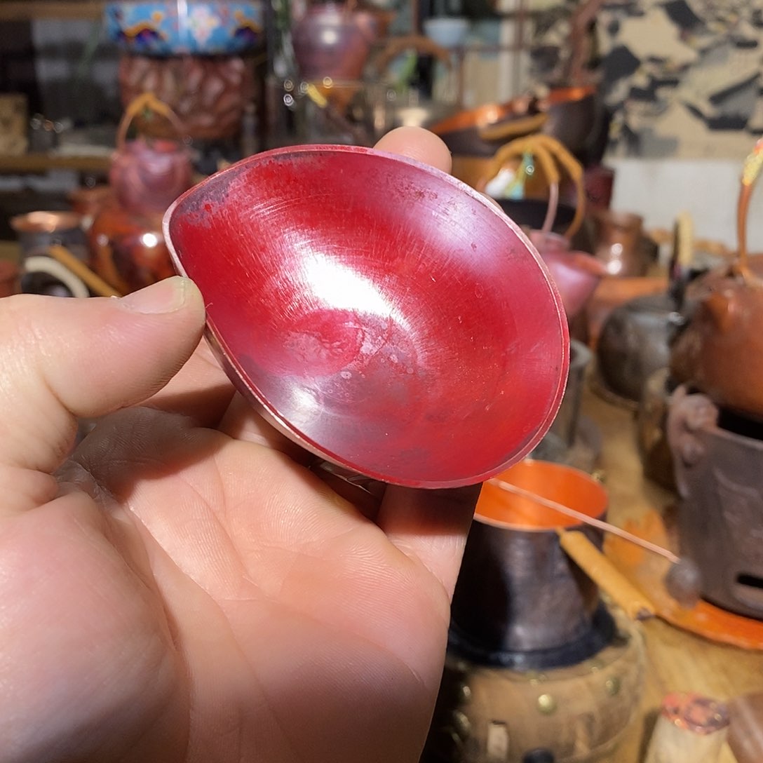 任和堂纯紫铜茶拨4525266