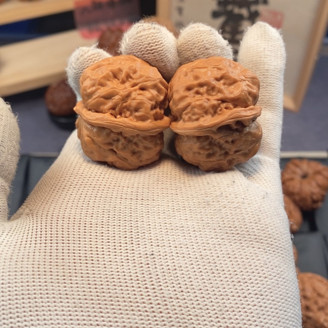 文玩核桃把件福利款37尺怀柔蛤蟆头