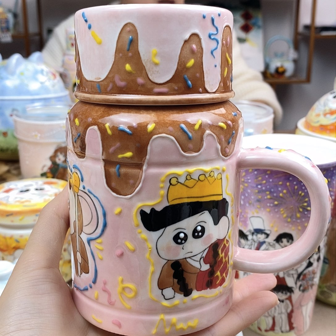 杯董董文创手绘陶瓷