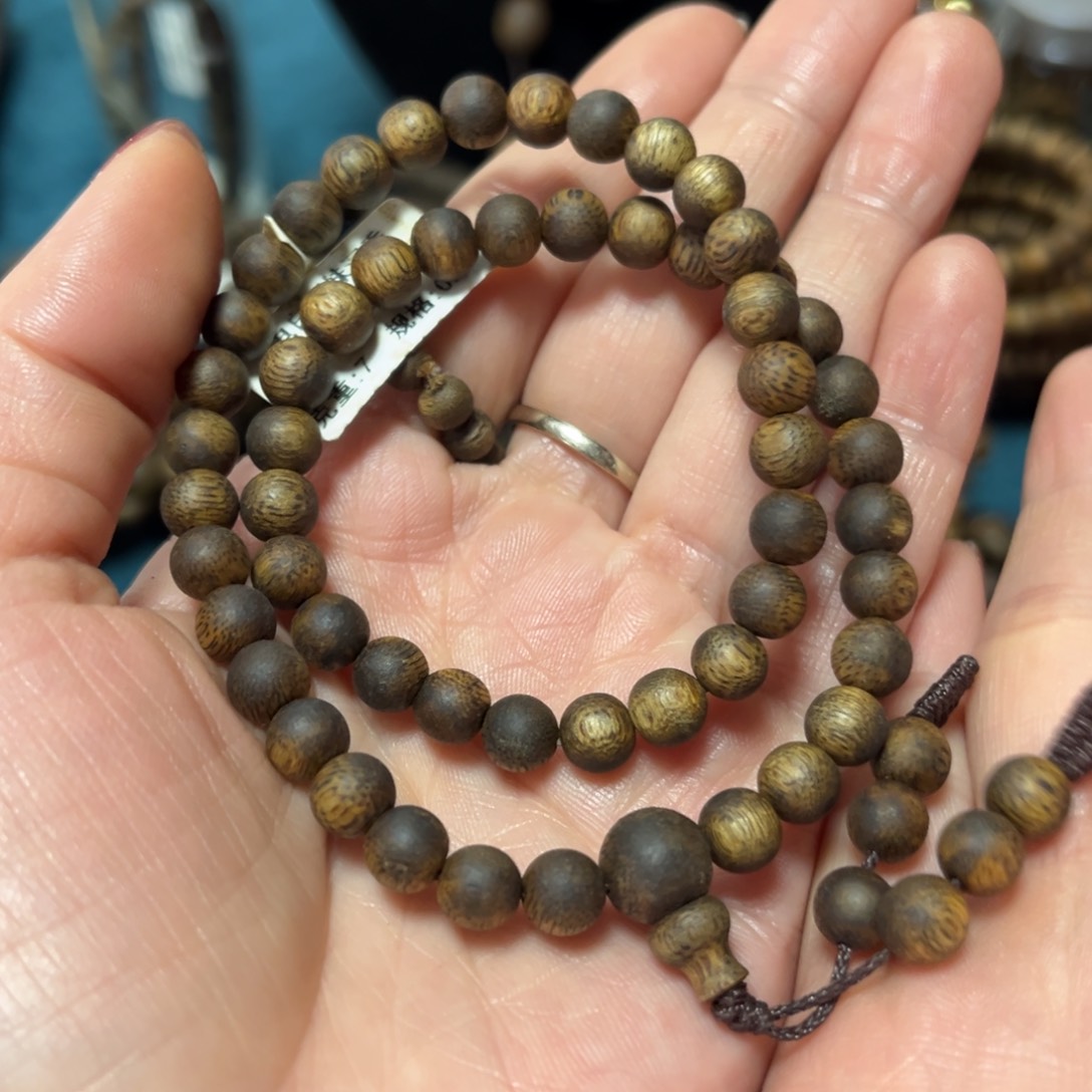 沉香手串张勺子卡6-7克多样性发货一条