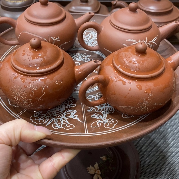 南***农紫砂茶壶宜兴紫砂