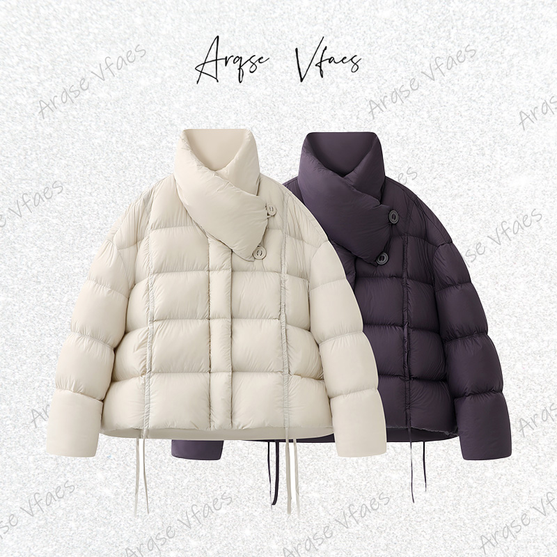 [ARQSEVFAES正品]2025冬季时尚百搭短款立领泡芙羽绒服315905