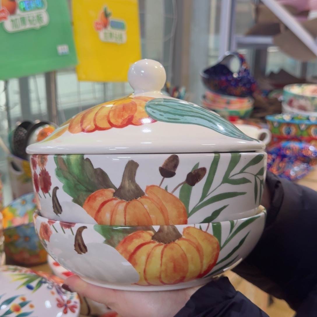 陶瓷创意南瓜三件套看图